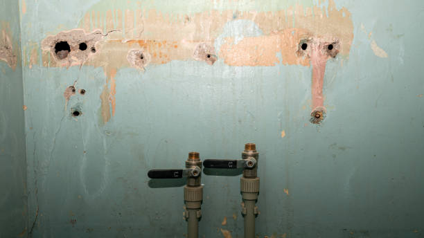 Water damage restoration process in Lawtey, FL